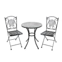 HTI-Living Garten-Essgruppe Celia Rosen, 3-tlg. Set, 1 Tisch 2 Stühle Bild 1