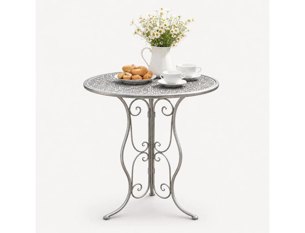 HTI-Living Gartentisch Lani Grau Metall - Bild 2