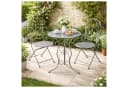 HTI-Living Gartenstuhl 2er-Set Lani Grau Eisen Bild 1