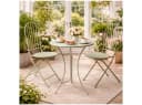 HTI-Living Bistro-Set 3-tlg. Metall Grün mit Tisch und 2 Stühlen Bild 5