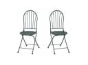 HTI-Living Bistro Set 3-tlg. Blau Metall für Balkon Terrasse Bild 5