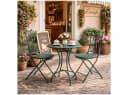 HTI-Living Bistro-Set 3-tlg. Grün Metall Bild 2