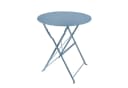 HTI-Living Bistro Set 3-tlg. Metall Blau Klappbar Bild 5