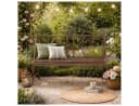 HTI-Living Gartenbank Solea Braun Eisen Landhausstil Bild 2