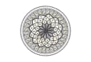 HTI-Living Gartentisch Metall Schwarz Byzanz Bild 1