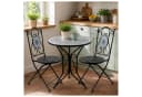 HTI-Living Gartentisch Metall Schwarz Byzanz Bild 4