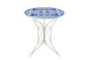 HTI-Living Gartentisch Metall Creme Santorin Bild 2