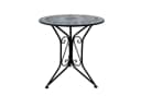 HTI-Living Gartentisch Metall Schwarz Schieferoptik Bild 2