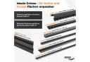 Hexim Fassadenverkleidung Anthrazit PVC-U 24 Paneele Bild 3