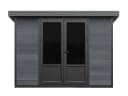 Fjordholz Gartenhaus Style DeLuxe 8,4 m² WPC Holzoptik Bild 3