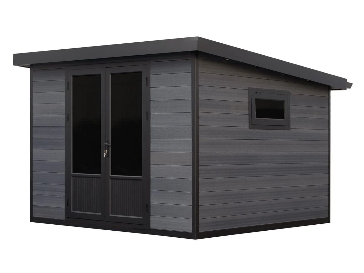 Fjordholz Gartenhaus Style DeLuxe 8,4 m² WPC Holzoptik - Bild 4