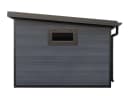 Fjordholz Gartenhaus Style DeLuxe 8,4 m² WPC Holzoptik Bild 5