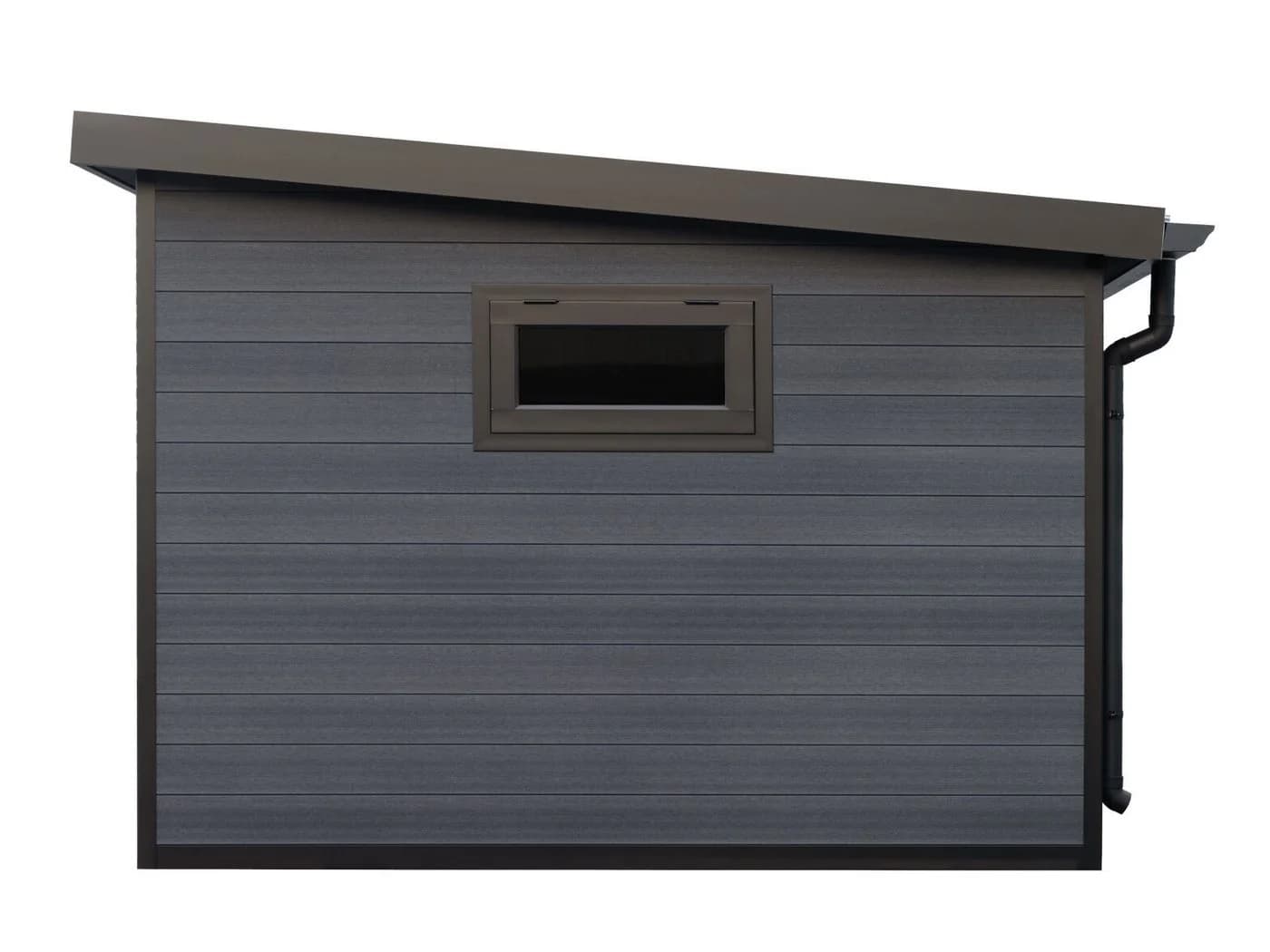 Fjordholz Gartenhaus Style DeLuxe 8,4 m² WPC Holzoptik - Bild 5