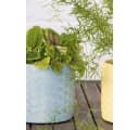 INNA-Glas Blumentopf FERDINANTA Keramik Hellblau mit Muster Bild 3
