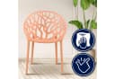 CLP Gartenstuhl Hope 2er Set - Stapelbar, Wetterfest, Kunststoff Bild 5