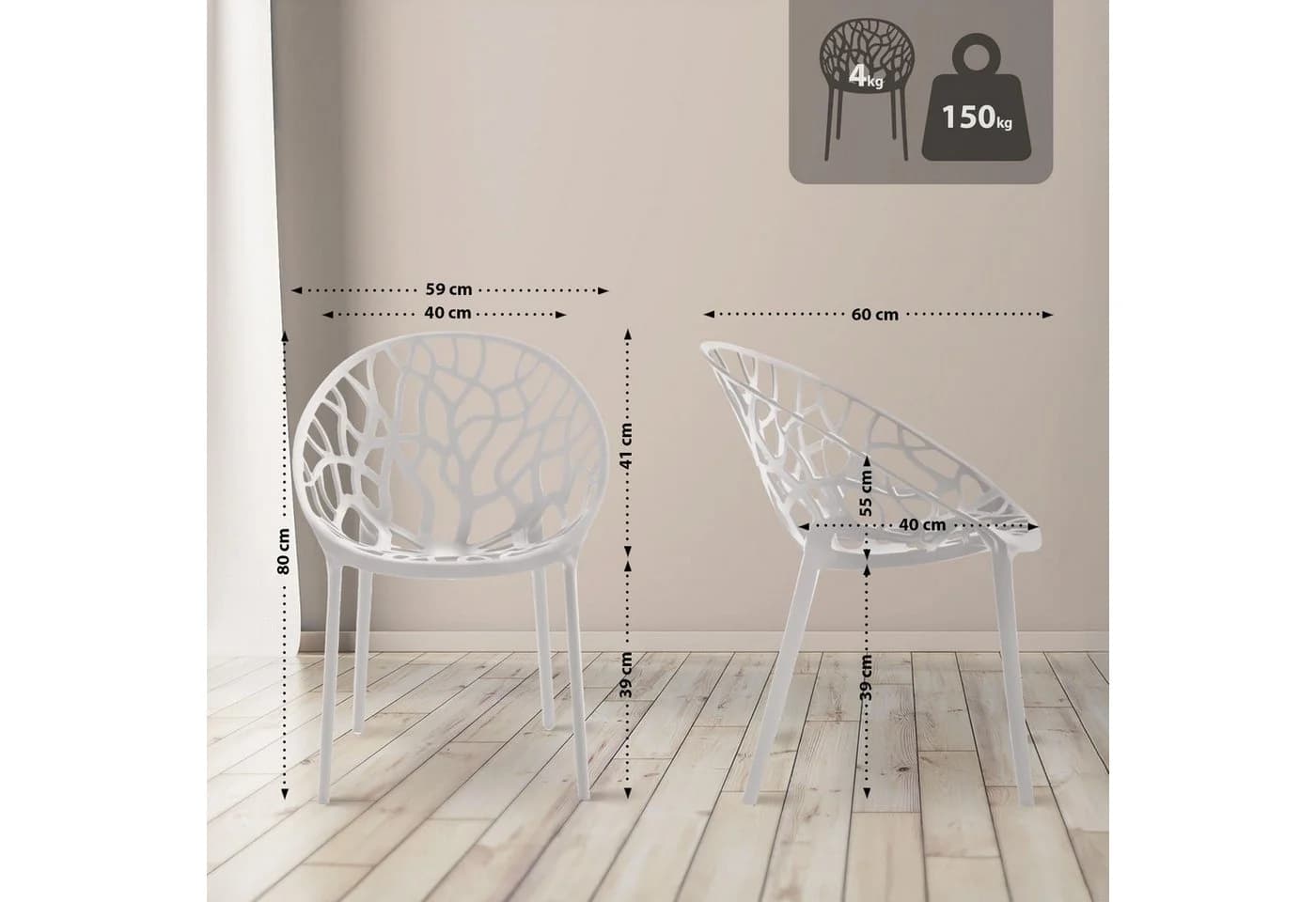 CLP Sitzgruppe Set Hoscana Modernes Design Schwarz - Bild 5