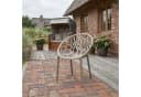CLP Gartenstuhl Hope 2er Set Stapelbar Taupe Polypropylen Bild 3