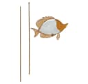 Home-trends24.de Gartenstecker Fisch Metall Rost Optik Bild 1
