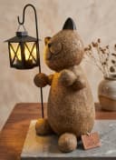 Home-trends24.de LED-Dekofigur Katze mit Laterne Bild 4