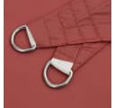 furnicato Sonnensegel Dreieckig 3x3x3 m Terrakotta PU-beschichtet Bild 5