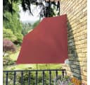 furnicato Faltbarer Balkonfächer Terracotta-Rot Sichtschutz Bild 2