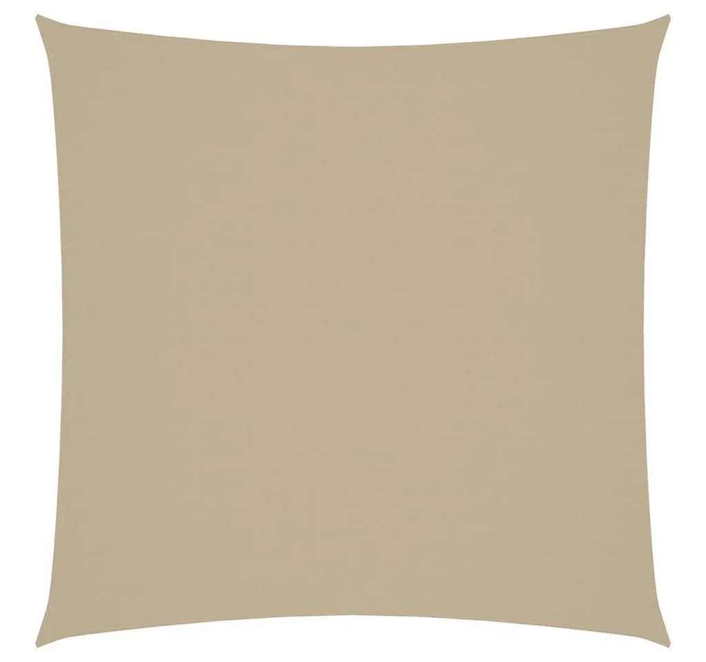 furnicato Sonnensegel 2x2 m Beige Quadratisch Oxford-Gewebe - Bild 2