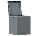 furnicato Auflagenbox Grau UV-beständig Polypropylen Bild 4