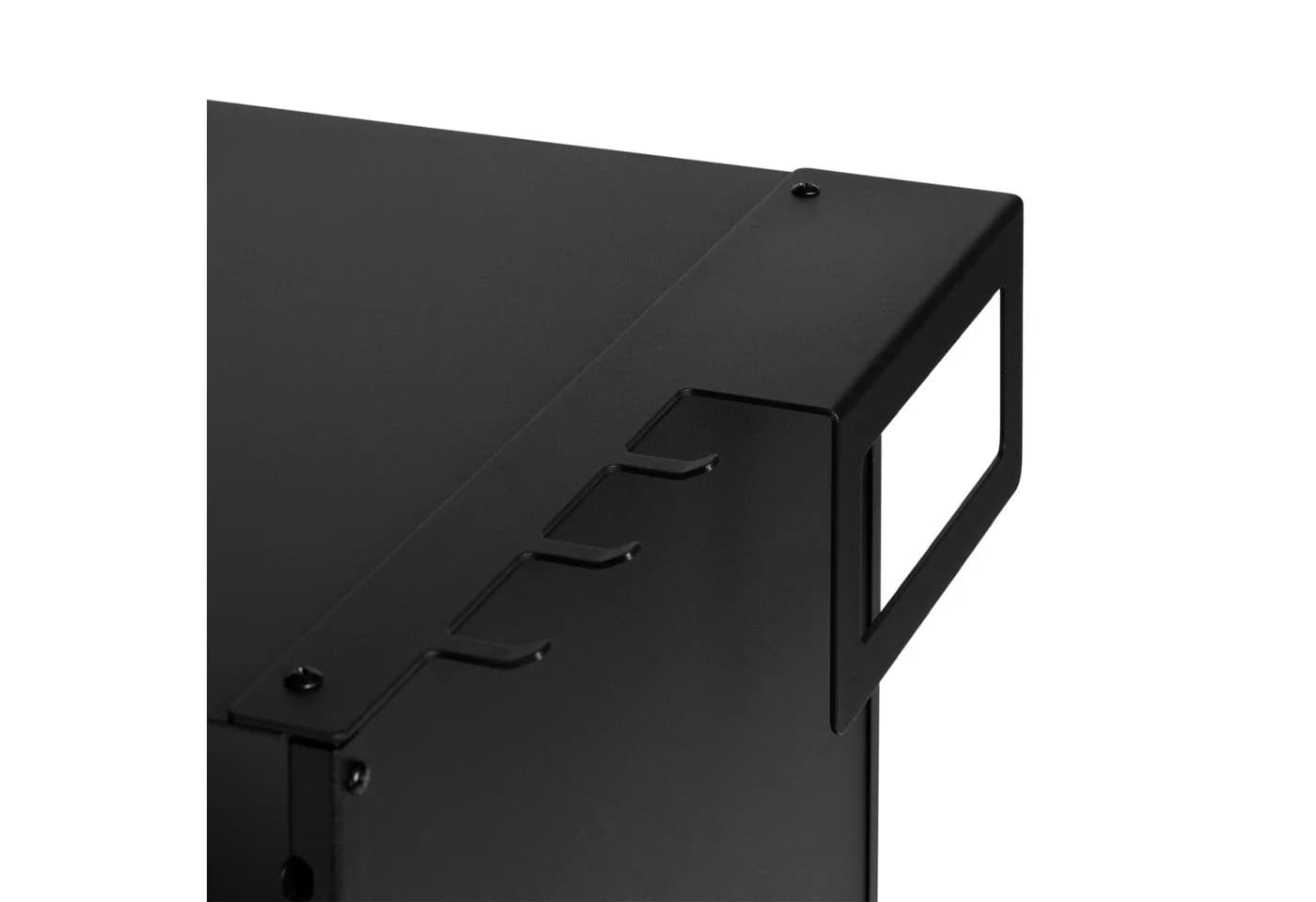 BURNHARD® Einbauregal FRED 30 cm Schwarz für Big FRED Grill - Bild 5