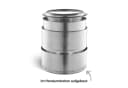 BURNHARD® Feuerschale Silber 50 cm Bild 3