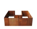 EdelrostPassion Hochbeet U-Form 200x200 180x180 60 80 100 cm Bild 1