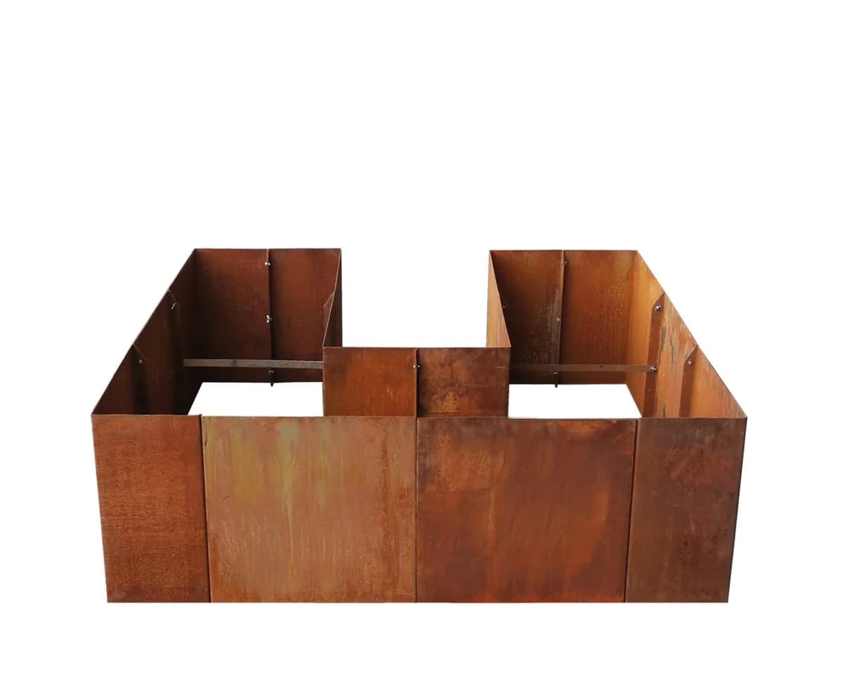 EdelrostPassion Hochbeet U-Form 200x200 180x180 60 80 100 cm