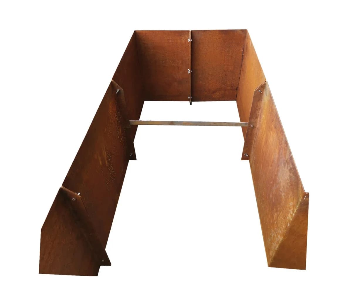 EdelrostPassion Hochbeet U-Form 200x200 180x180 60 80 100 cm - Bild 4