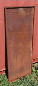 EdelrostPassion Sichtschutzwand Metall Garten 2mm Edelrost Bild 3