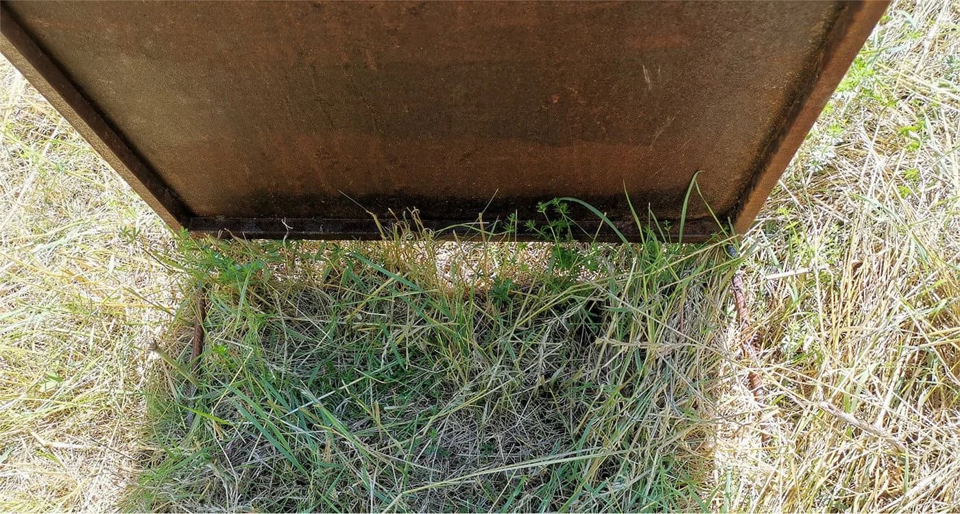 EdelrostPassion Sichtschutzwand Metall 2mm Edelrost - Bild 4
