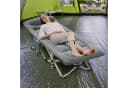 CALIYO Feldbett Campingbett Grau Faltbar mit Kissen Bild 3