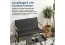 Home Collective Gartenlounge-Set 4-tlg. Schwarz Textilene Bild 3