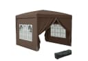 Outsunny Faltpavillon 3x3m Partyzelt mit 4 Seitenteilen Bild 1