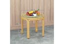 Outsunny Beistelltisch mit Glas Tischplatte Gelb Bild 3