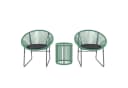 Outsunny Sitzgruppe 3-tlg. Polyrattan Outdoor Lounge Bild 1