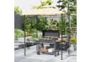 Outsunny Grillpavillon Stahl Polyester Bild 2
