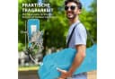 Outsunny Campingstuhl 2er Set Blau Klappbar mit Getränkehalter Bild 4