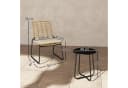 Outsunny Gartenlounge-Set 3-teilig Beige/Braun Stapelbar Bild 3