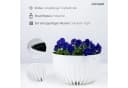 KONZEPT Dekohänger Blumenampel Weiß mit Haken & Drahtseil Bild 1