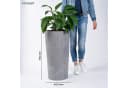 KONZEPT Blumentopf mit Einsatz Hoch 75cm in Beton Optik Bild 3