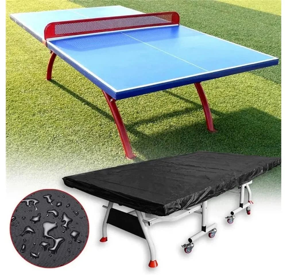 Sport-Knight® Tischtennisplatte Abdeckplane 210D Oxford – wasserdicht & robust - Bild 4