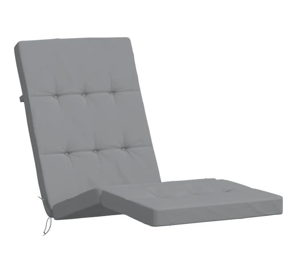furnicato Liegenauflage Grau Oxford-Gewebe 180x55x7 cm - Bild 4