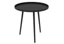 furnicato Gartentisch Outdoor Beistelltisch Schwarz Bild 2
