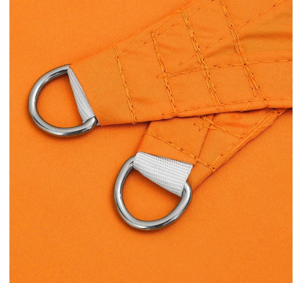 furnicato Dreieckiges Sonnensegel 2x2x2 m Orange wasserfest - Bild 5