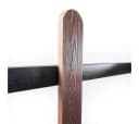 Mega-Holz WPC Zaunlatte Braun 10 Stk. Massive Gartenzaunlatten Bild 5