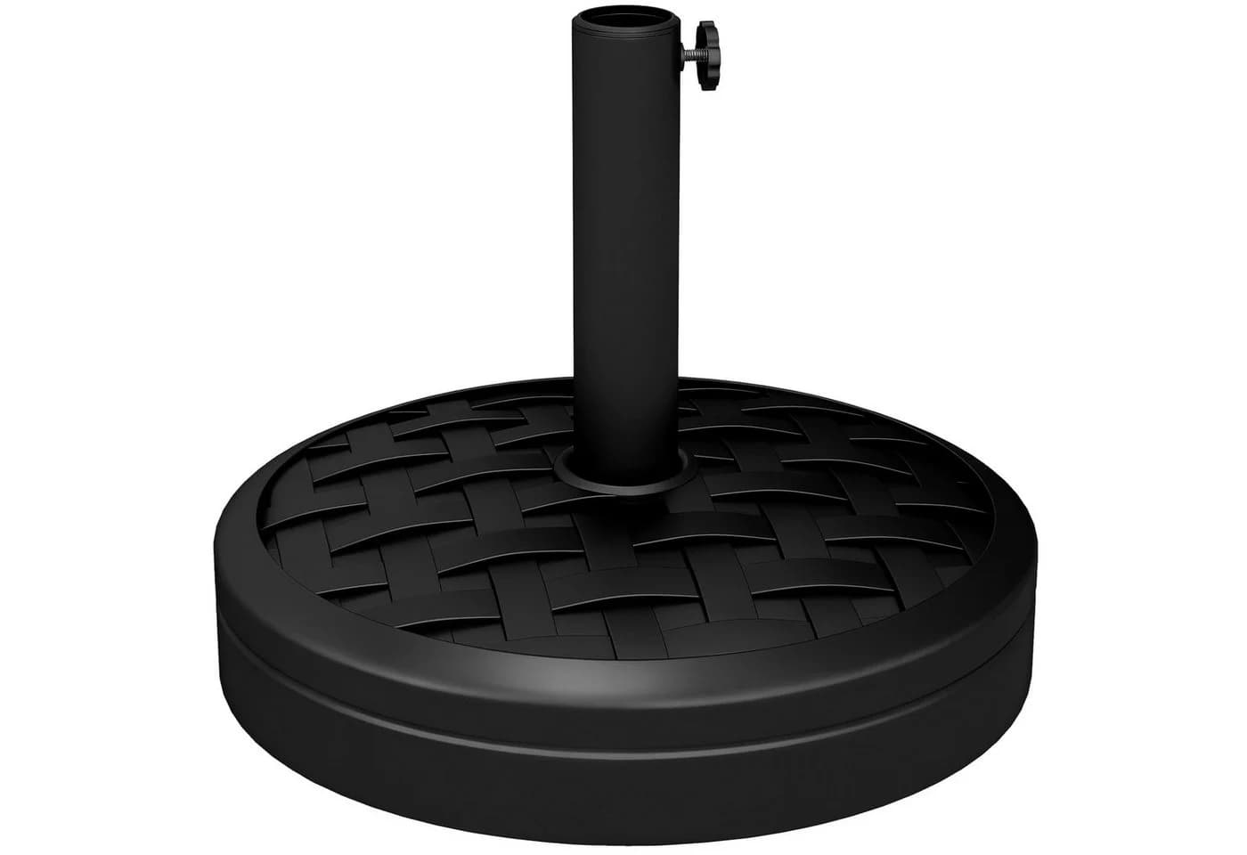 Outsunny Sonnenschirmständer aus Beton Schwarz 18 kg